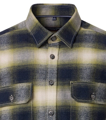 Hemden lange mouw groen Casa Moda