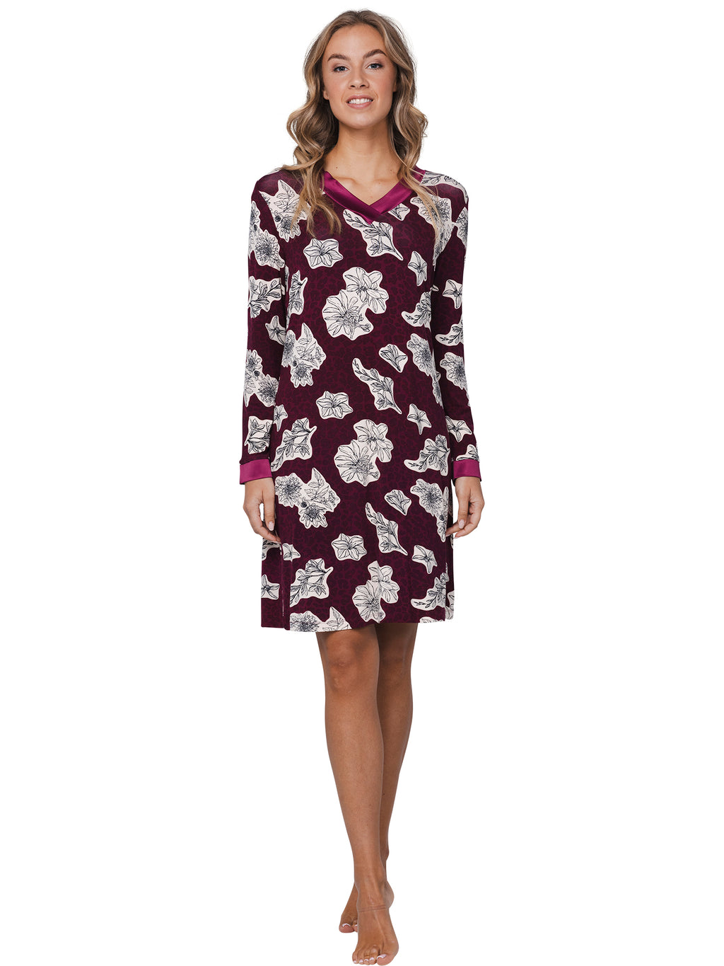 Pyjama's bordeaux Pastunette