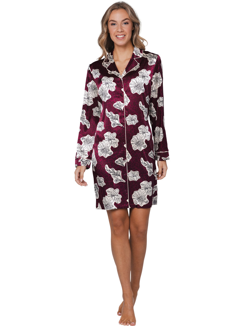 Pyjama's bordeaux Pastunette