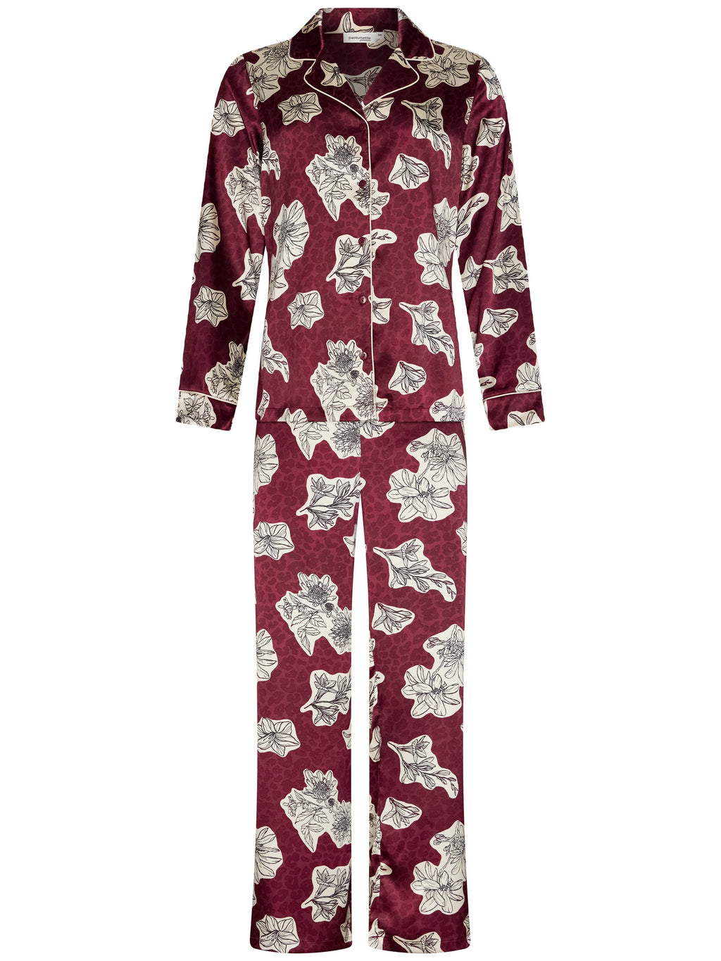 Pyjama's bordeaux Pastunette