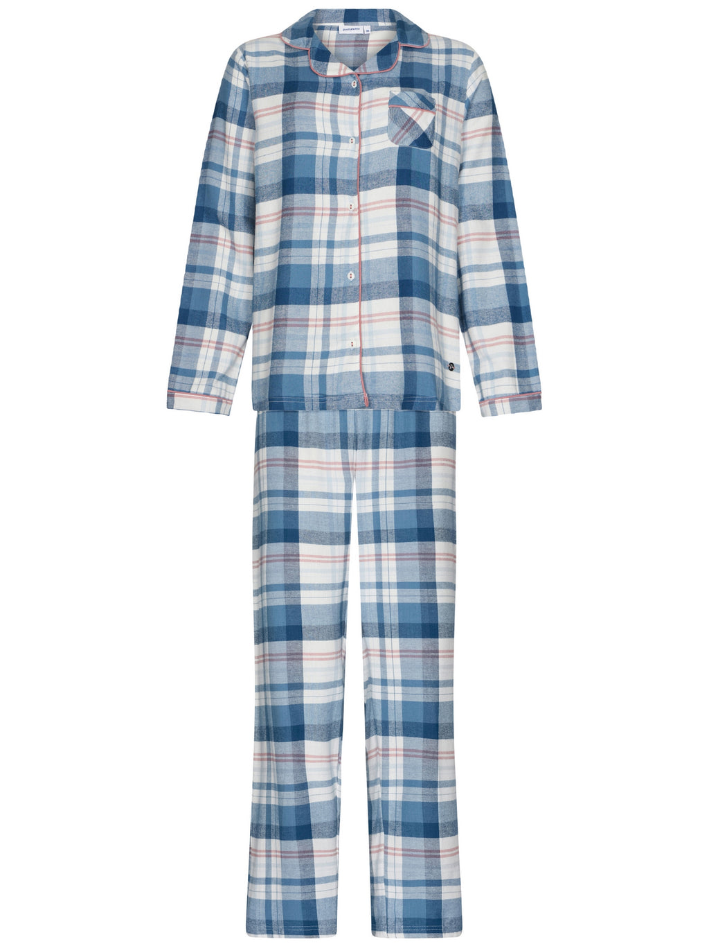 Pyjama's blauw Pastunette