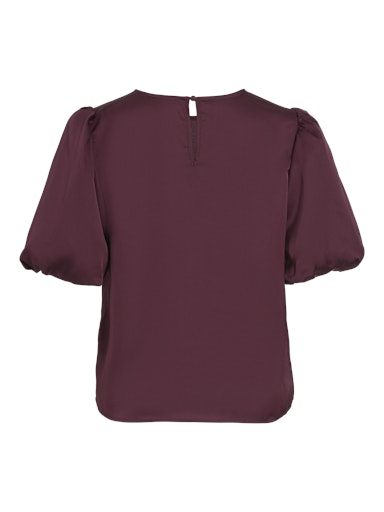 T-shirts korte mouw bordeaux VILA