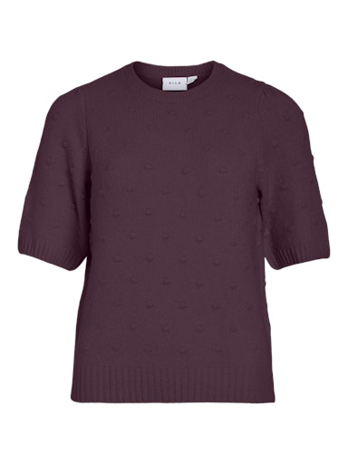 T-shirts korte mouw bordeaux VILA