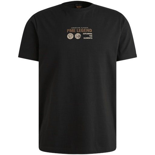 T-shirts korte mouw zwart PME