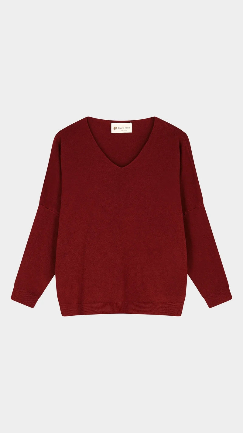 Pulls rood BLACK ROSE