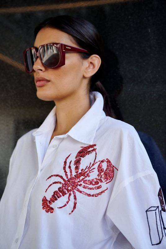 Blouses lange mouw wit Mayerline