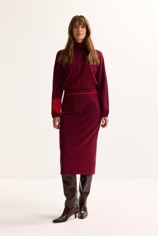 Rokken bordeaux Mayerline