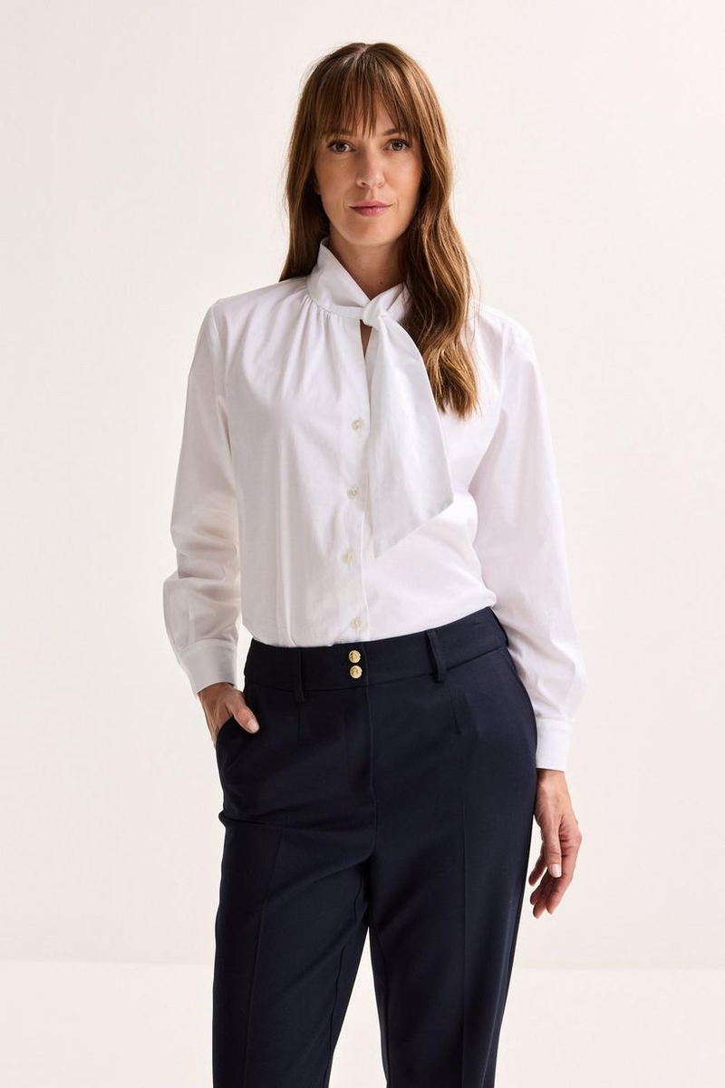 Blouses lange mouw wit Mayerline