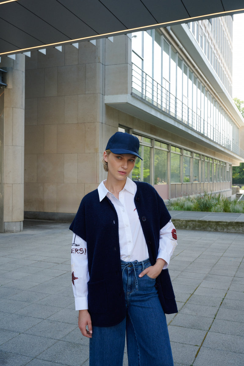 Cardigans blauw Mayerline