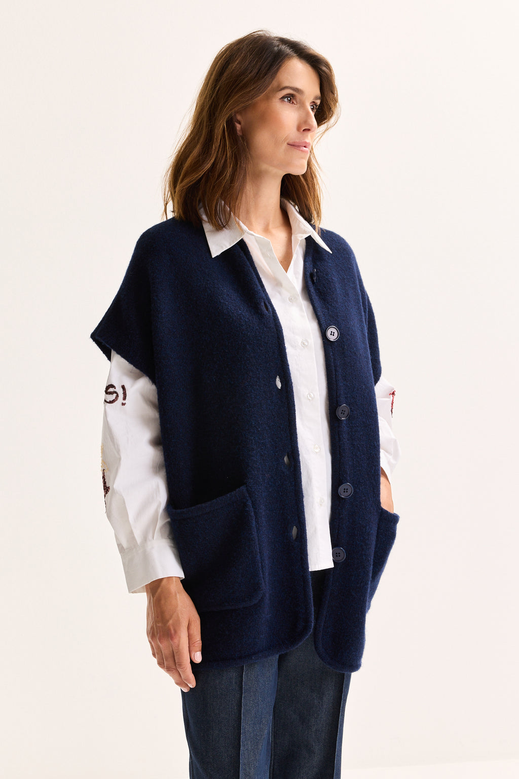 Cardigans blauw Mayerline