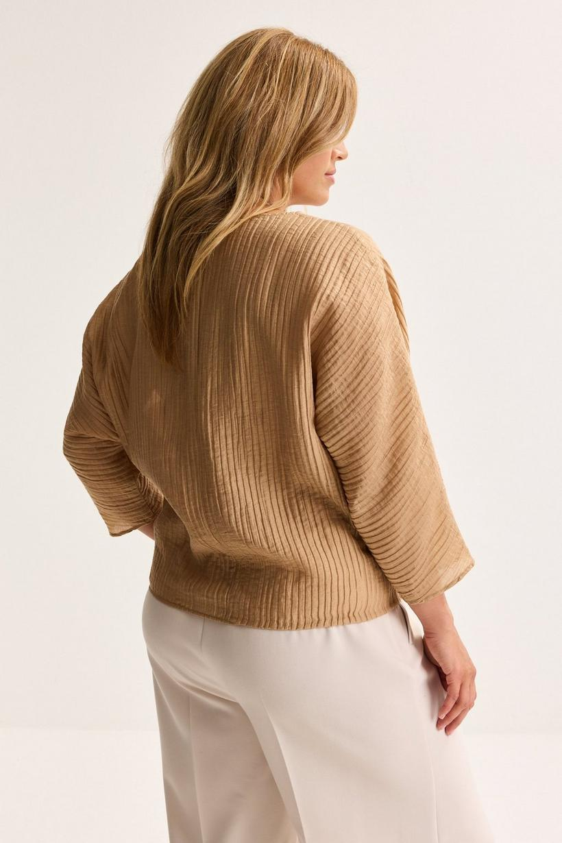 Blouses lange mouw goud Mayerline