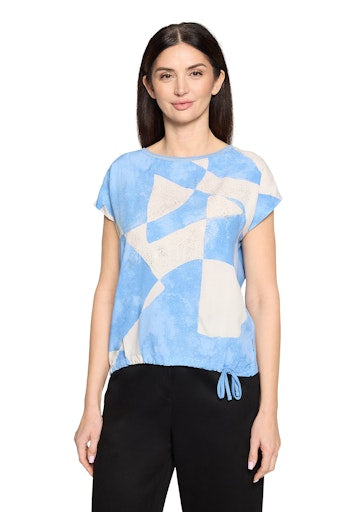 Blouses korte mouw blauw Betty & Co