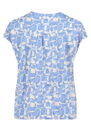 Blouses korte mouw blauw Betty & Co