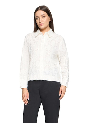 Blouses korte mouw wit Betty & Co