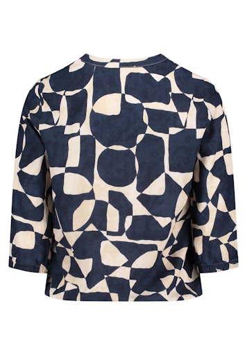 Blouses lange mouw navy Betty & Co