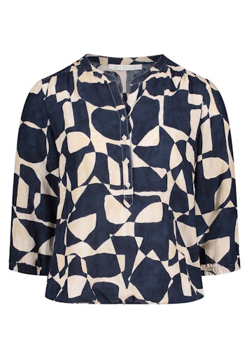 Blouses lange mouw navy Betty & Co