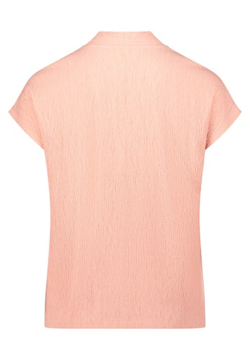 Blouses korte mouw oranje Betty & Co