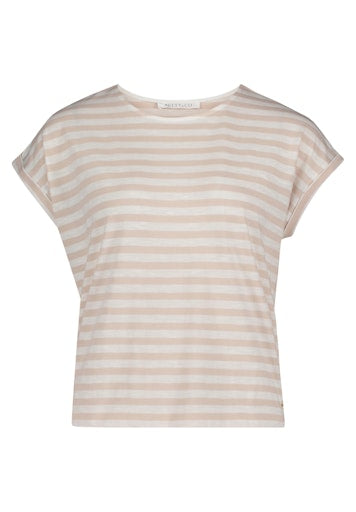 Blouses korte mouw beige Betty & Co