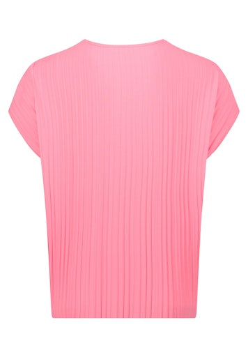 Blouses korte mouw roze Betty & Co