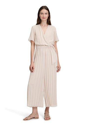 Jumpsuits lange mouw beige Betty & Co