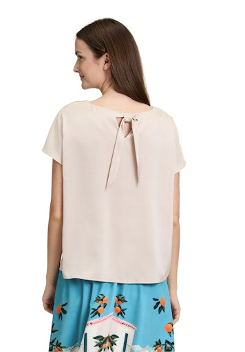 Blouses korte mouw beige Betty & Co