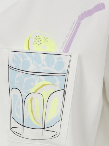 T-shirts korte mouw wit eiszeit