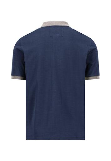 Polo's korte mouw blauw Fynch-Hatton