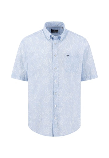 Hemden korte mouw navy Fynch-Hatton