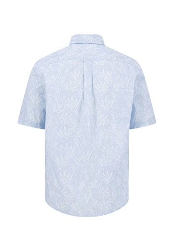 Hemden korte mouw navy Fynch-Hatton