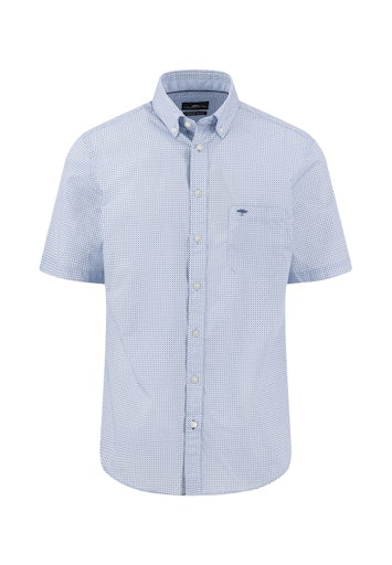 Hemden lange mouw navy Fynch-Hatton