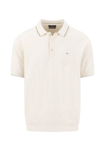 Polo's korte mouw beige Fynch-Hatton