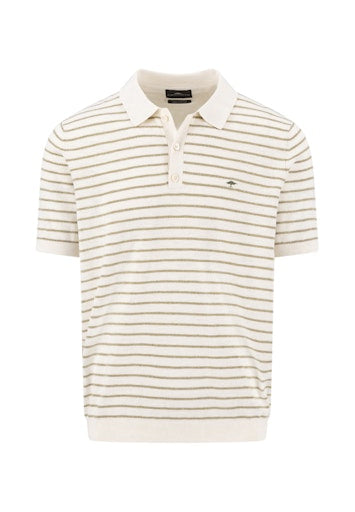 Polo's korte mouw beige Fynch-Hatton