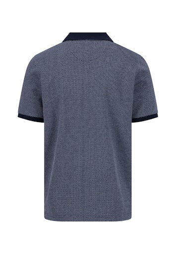 Polo's korte mouw blauw Fynch-Hatton