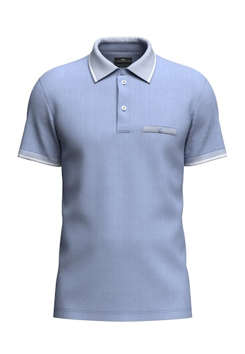 Polo's korte mouw navy Fynch-Hatton