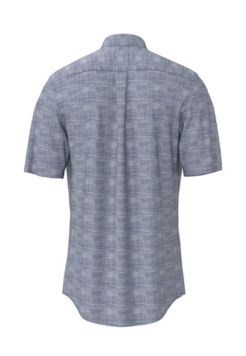 Hemden lange mouw blauw Fynch-Hatton