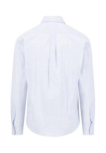 Hemden lange mouw navy Fynch-Hatton