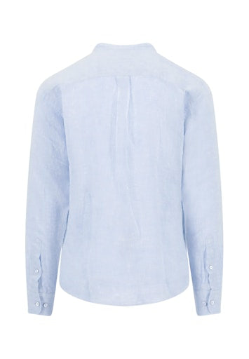 Hemden lange mouw navy Fynch-Hatton