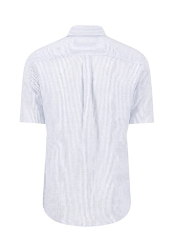 Hemden lange mouw navy Fynch-Hatton
