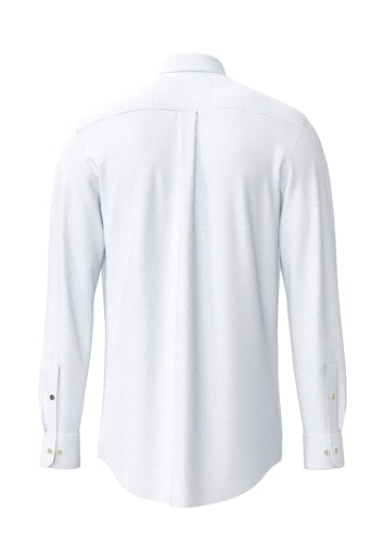 Hemden lange mouw navy Fynch-Hatton