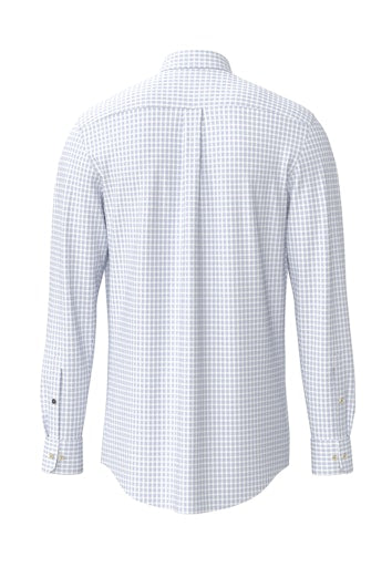 Hemden lange mouw navy Fynch-Hatton