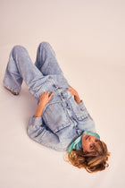 Blouses lange mouw blauw Julia June