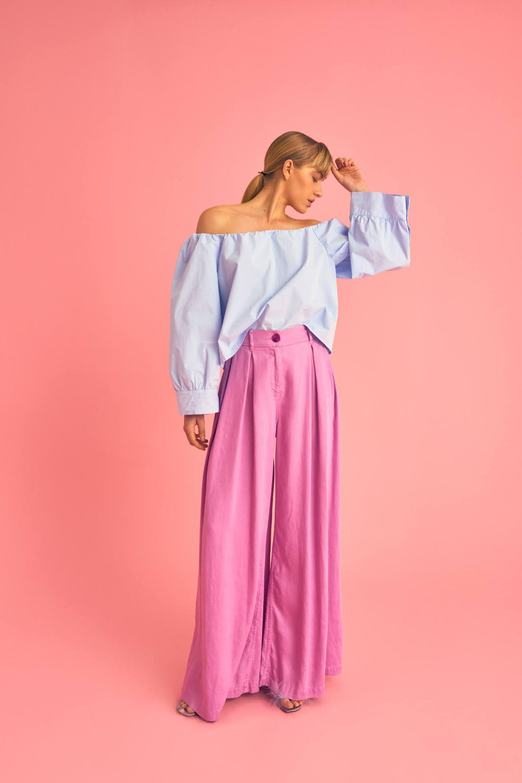 Broeken roze Julia June