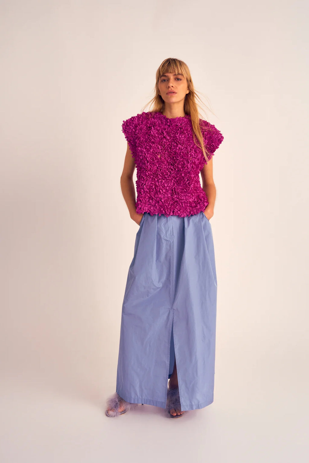 Rokken blauw Julia June