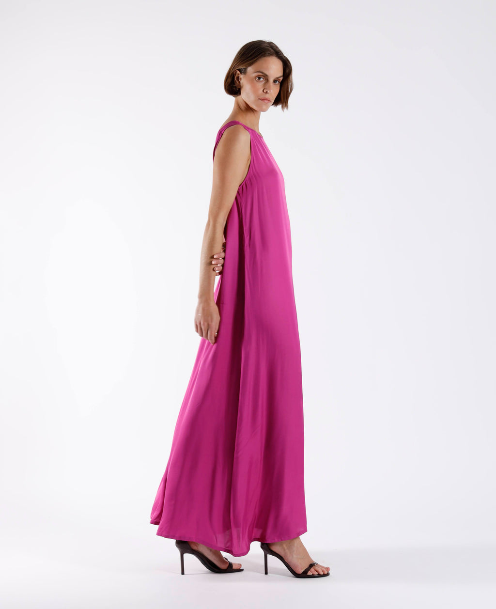 Jurken zonder mouw roze Julia June