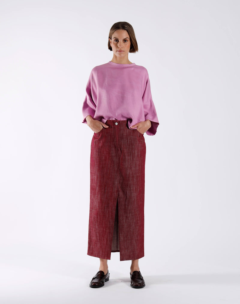 Blouses lange mouw roze Julia June