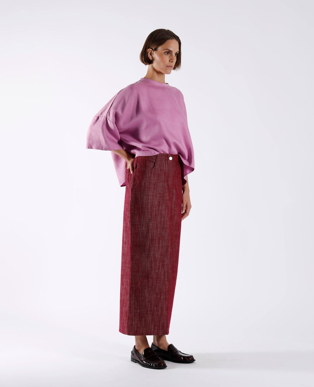 Blouses lange mouw roze Julia June