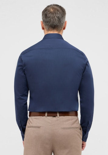 Hemden lange mouw navy ETERNA