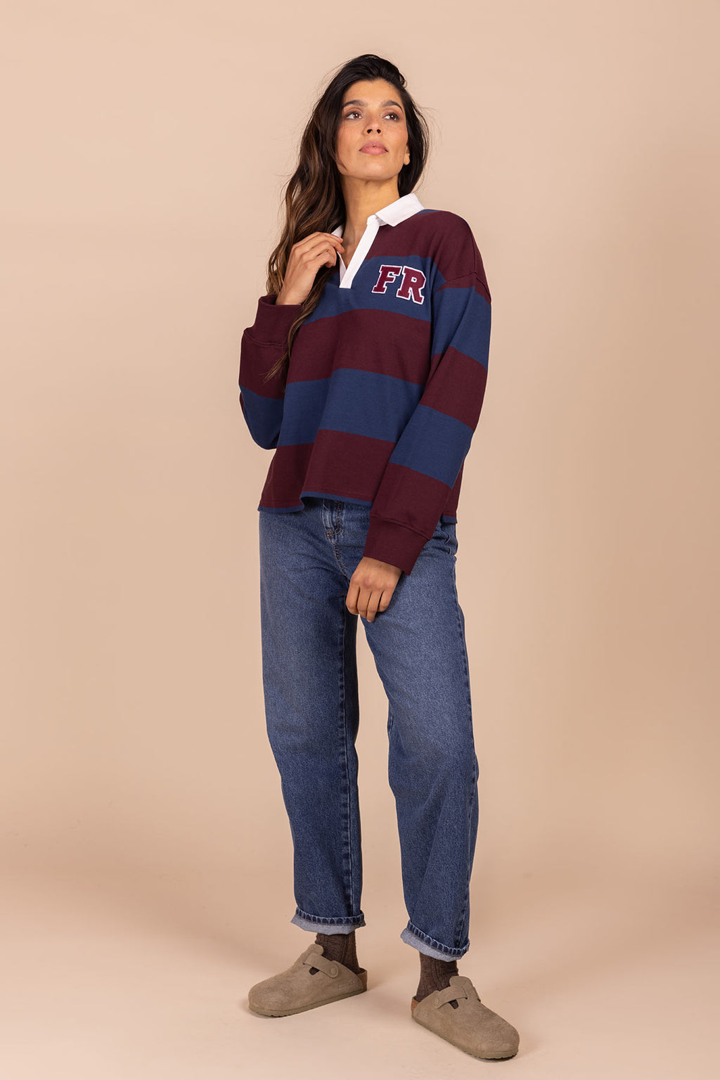 Jeans blauw Four Roses