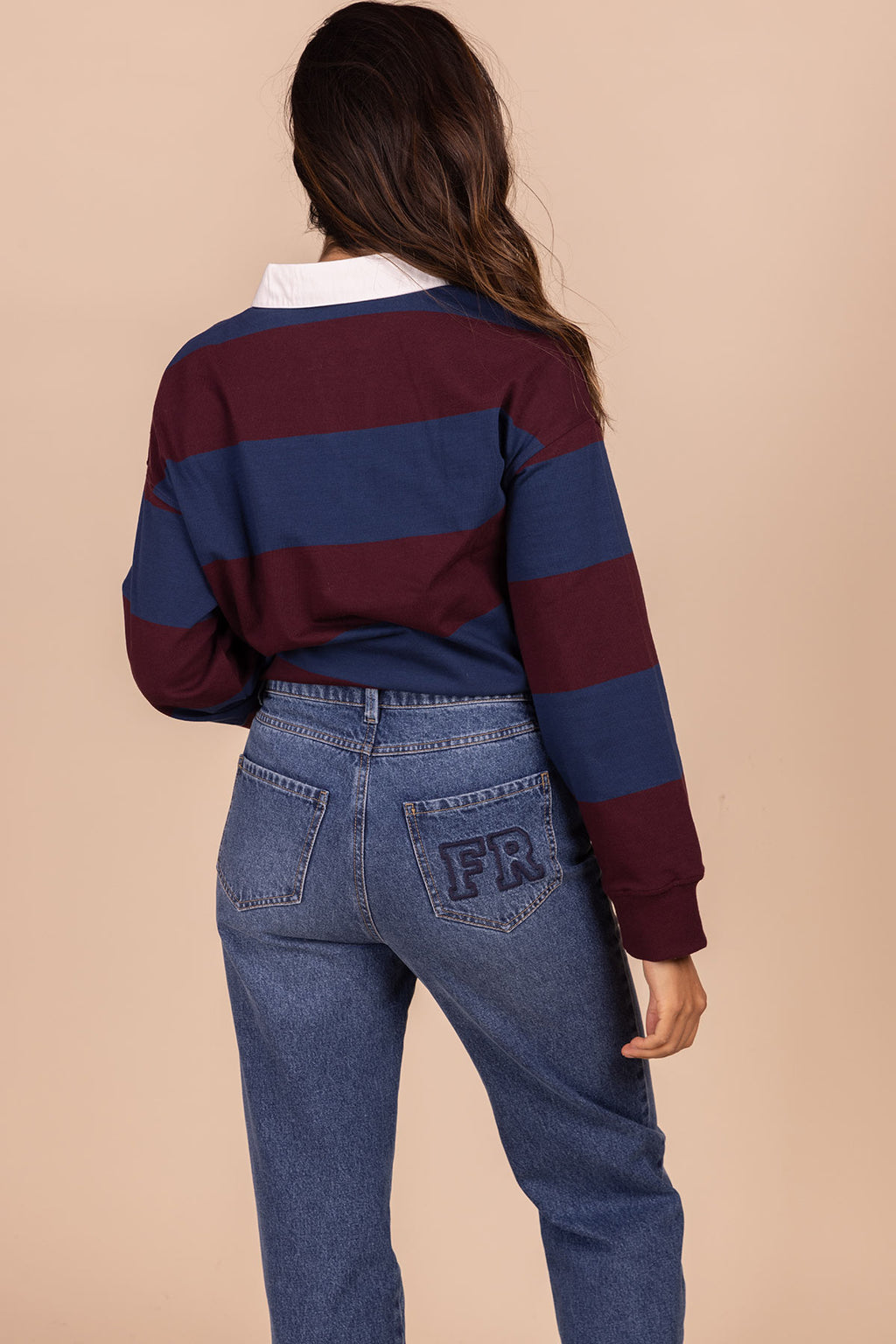 Jeans blauw Four Roses