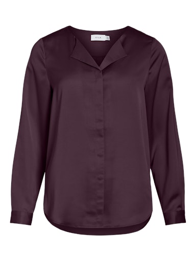Blouses lange mouw bordeaux VILA